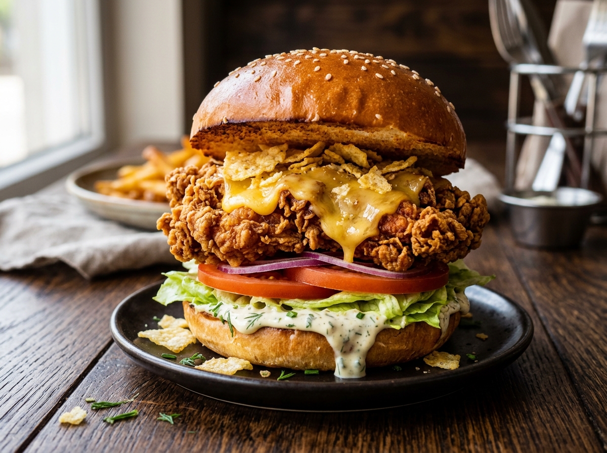Pollo Tradicional - Hamburguesa Martín's Pizza