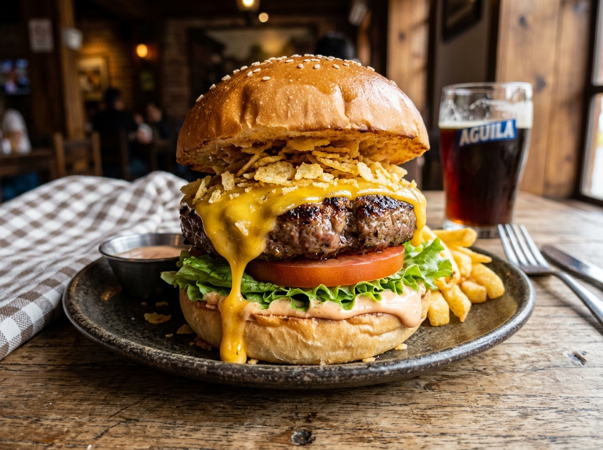 Tradicional - Hamburguesa Martín's Pizza